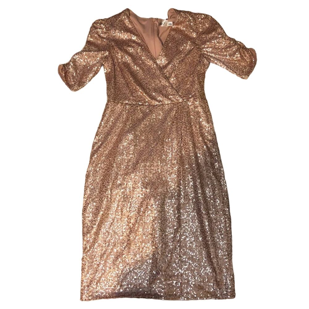 Eliza J Sequin Midi Dress. Christmas or holiday dress